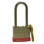 Padlocks, A389-keyed Short and Long Shackle 40mm-50mm